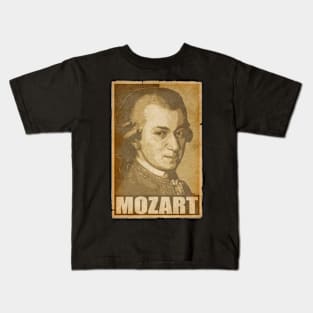 Mozart Propaganda Pop Art Kids T-Shirt